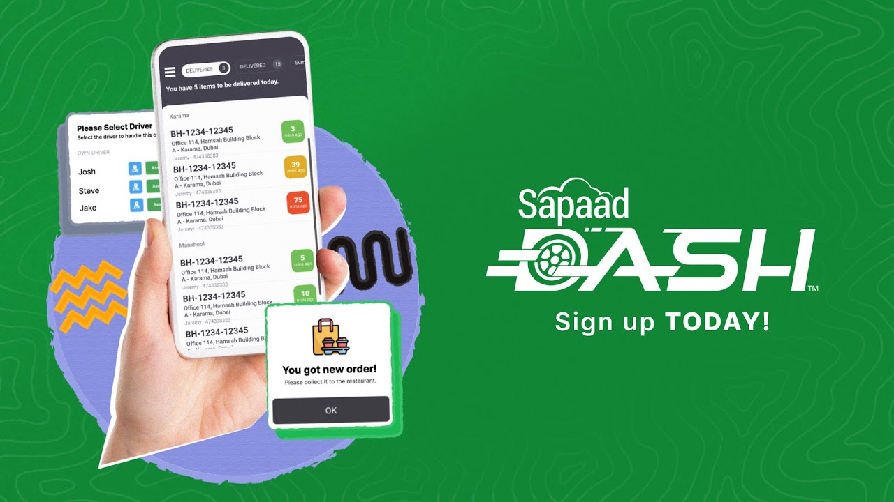 Sapaad Dash | A Rider Management System, Built for Your POS