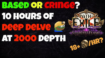 [PoE 3.27] Deep Delve at ~2k Depth - Based or Cringe? | Loot from 10 Hrs of Deep Delve