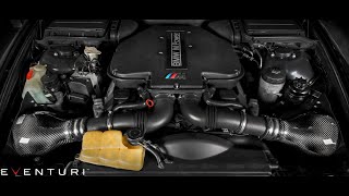 EVENTURI Performance Intake Kit with CARBON venturi housing for the BMW E39 M5 !