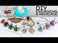 How to make POWER RANGERS DINO CHARGE ENERGEMS and NECKLACE DIY!