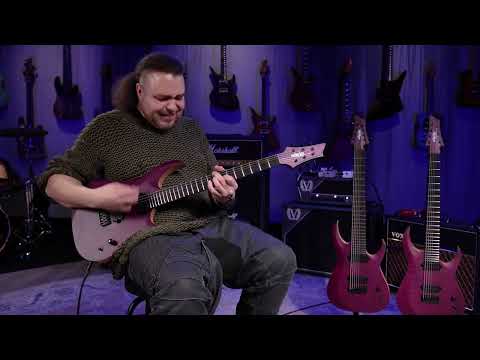 Schecter John Browne TAO-6 Satin Trans Purple