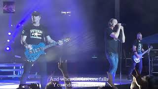 Download Lagu 3 Doors Down - Here Without You Live HD 2021 Lyrics Subtitulado Español Ingles HQ MP3