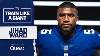 Train Like A Giant: Jihad Ward | New York Giants