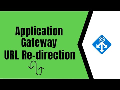 Application gateway URL redirection