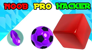 NOOB vs PRO vs HACKER - Marble Run 3D