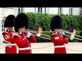 The band of the scots guards is performing their rendition of stefania by kalush orchestra