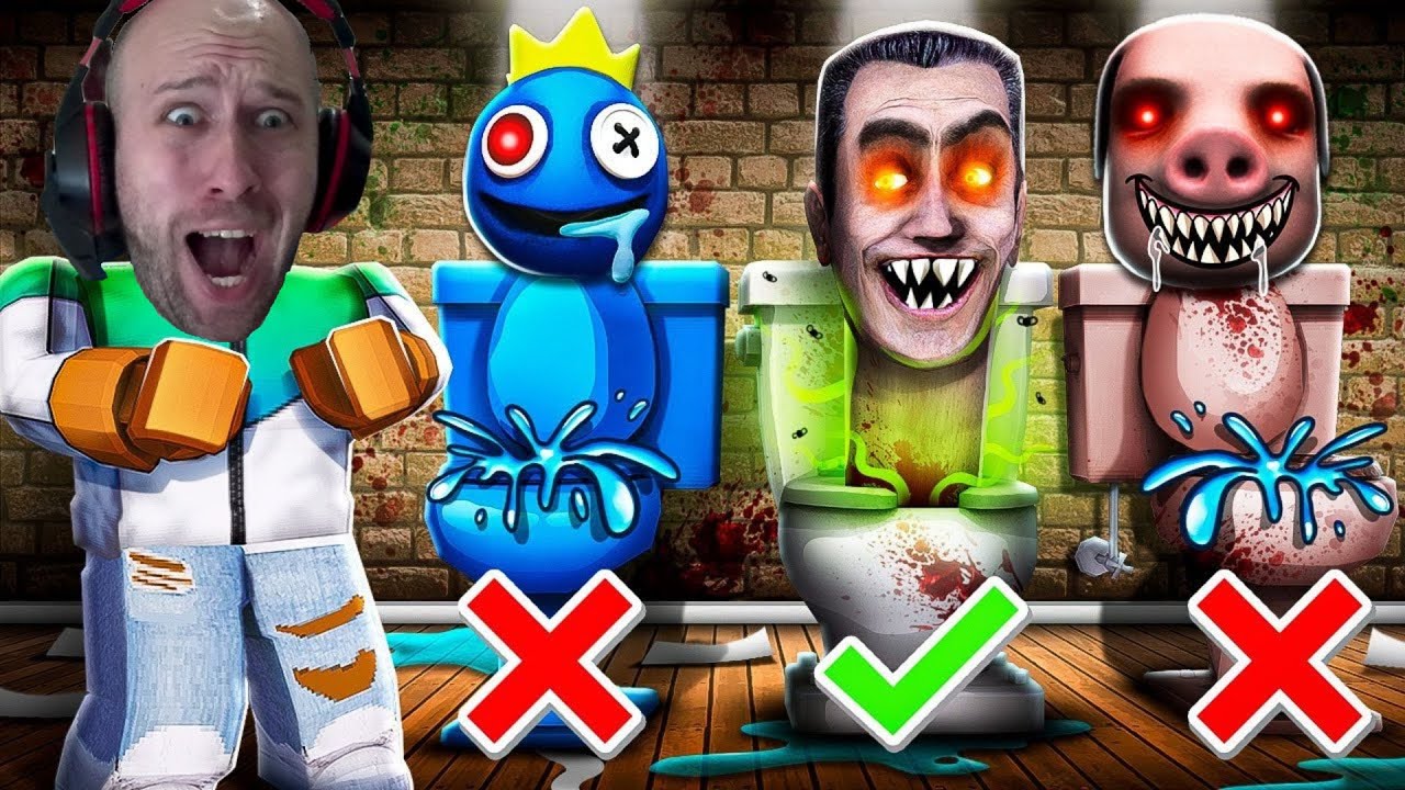 הצילו ! אני צריך לבחור בשירותים הנכונים כדי לשרוד ! | Pick a Toilet