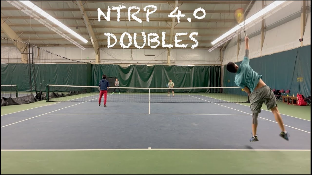 NTRP 4.0 Tennis - Sat afternoon doubles edition - YouTube