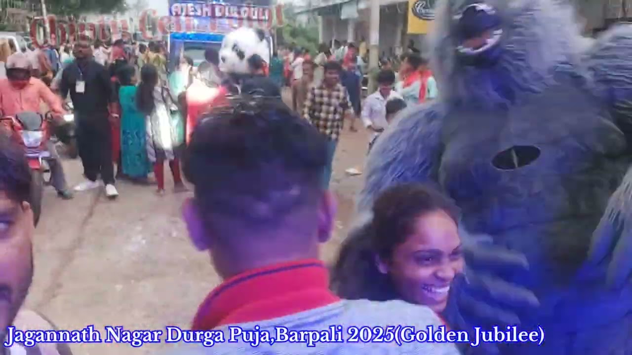 Bhasani Sobha Yatra Durga Puja Jagannath Nagar , Barpali 2025 (Golden Jubilee) 