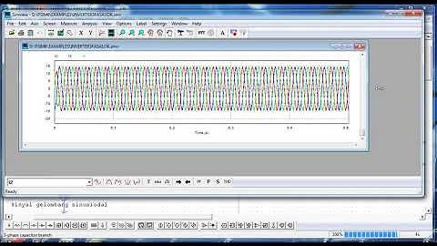 Simulation of Ramp Comparison Control Current  for 3 phase inverters with PSIM Software