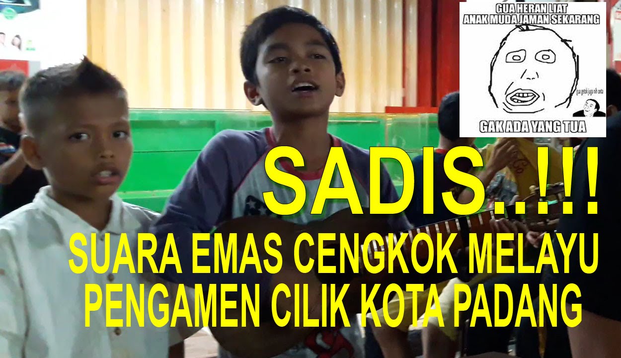 Pengamen CILIK Ini Bibit Unggul Dari Ranah Minang Suara EMAS Lagu