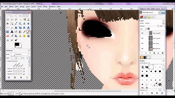 Blinking tutorial (GIMP)