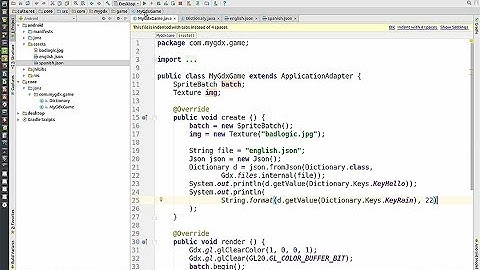 Java (LibGDX) - Localization and Internationalization - Languages and Cultures