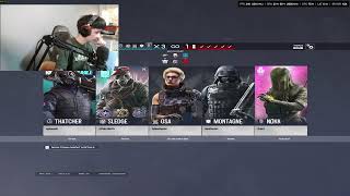 [Live] R6 siege comeback From Bronze to ?