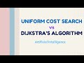 Uniform Cost Search vs Dijkstra’s Algorithm | Key Differences & Similarities Explained