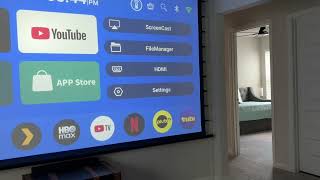 Home Theater Projector Auto Focus &amp; Keystone - Full Review