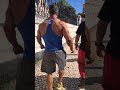Huge BODYBUILDER | walking the streets, 😱 you will have to look at him.