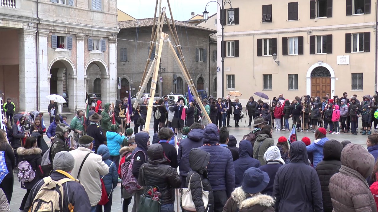 Cento anni di Scout: la messa dei gruppi della Diocesi di Senigallia (HD)