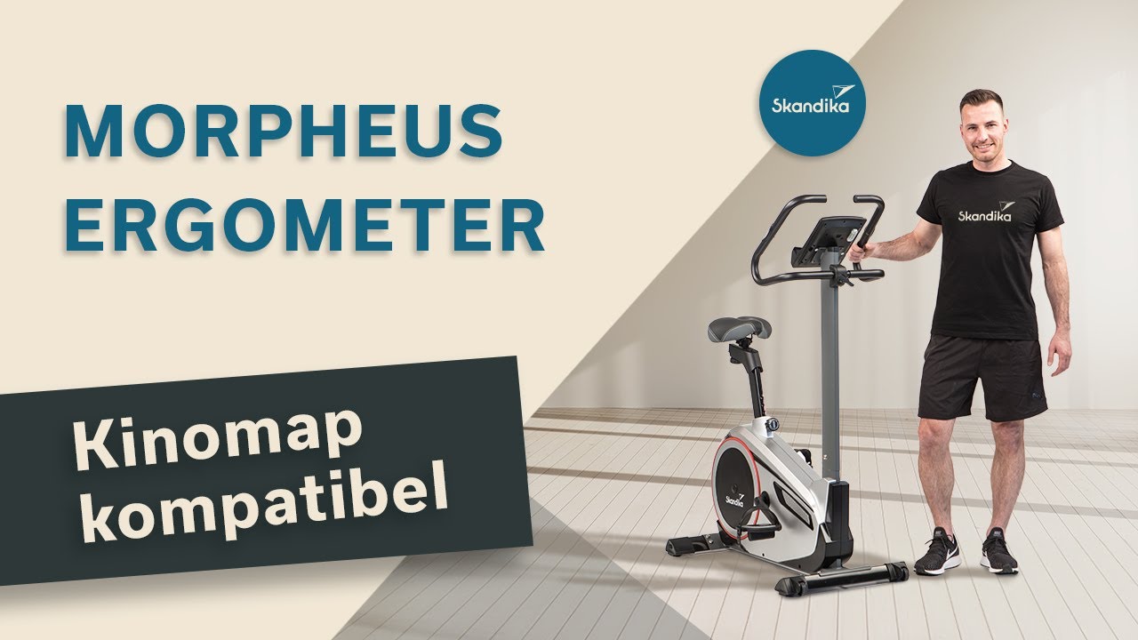 Skandika Morpheus Ergometer | Heimtrainer für zu Hause | Kinomap kompatibel