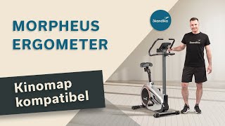 Skandika Morpheus Ergometer | Heimtrainer für zu Hause | Kinomap kompatibel