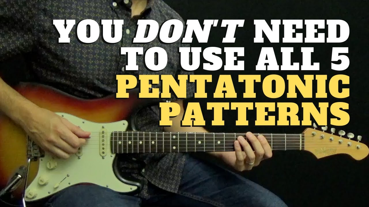 Optional Fingerings for Pentatonic Scales on the Guitar - dummies