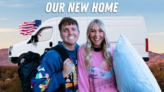 We Got a Van in the USA (moving in day)