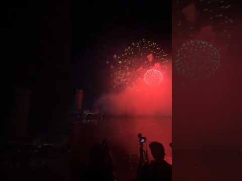 Canadian fireworks in Da Nang