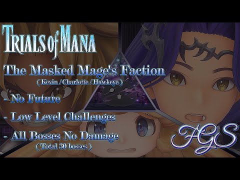 Trial of Mana No Future (The Masked Mage's Faction - All Bosses No Damage)