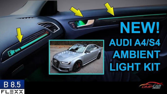 2 LIGHTING DOOR Lights Eclairage LED Logo For Audi A1 A3 A4 A6 A7