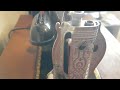 Singer 15-91 sewing machine demo