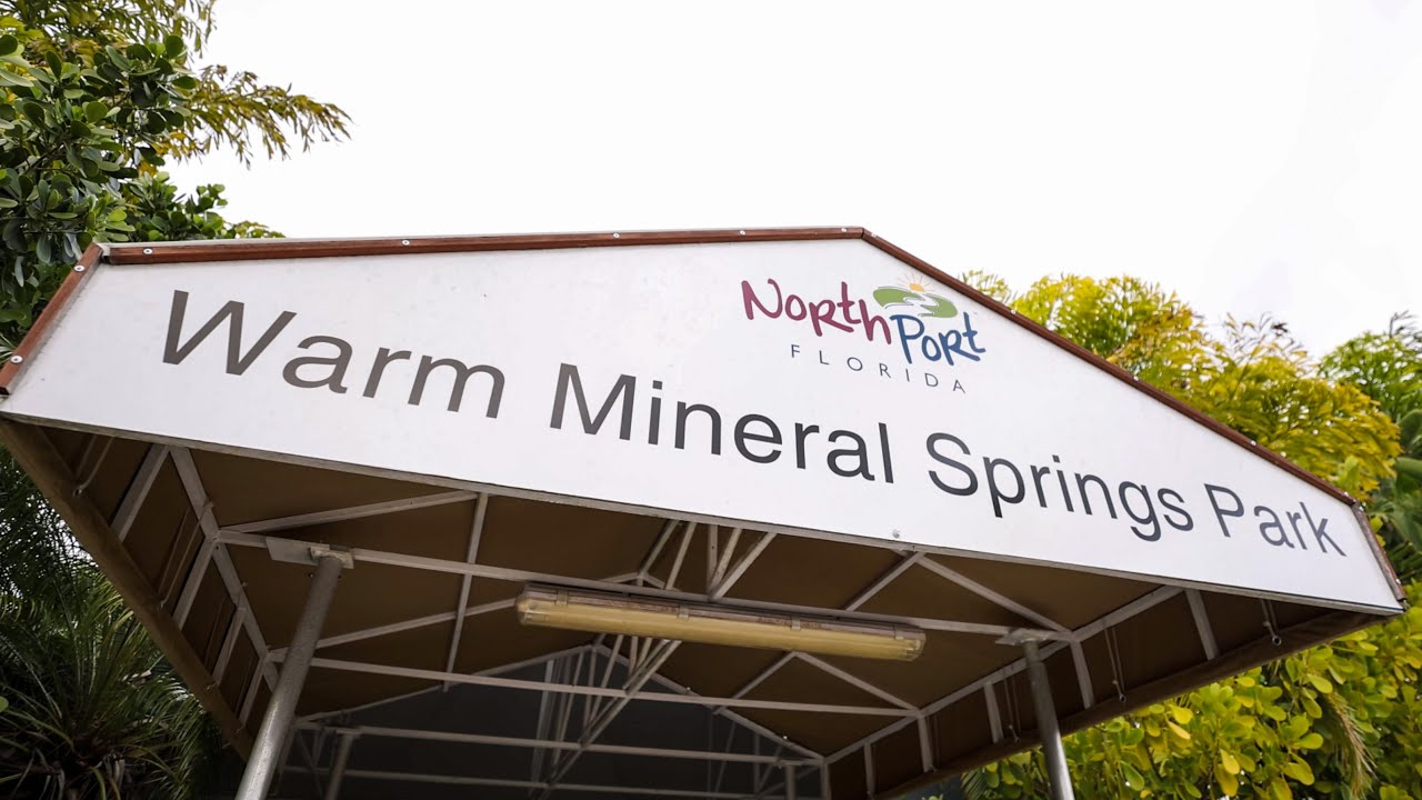 Warm Mineral Spring Park at North Port, Florida