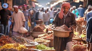 Morocco Walk - Marrakech, and old city with big history - 4K HDR Walking Tour