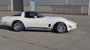 Corvette C3 1981 OBX Sidepipes Walkaround