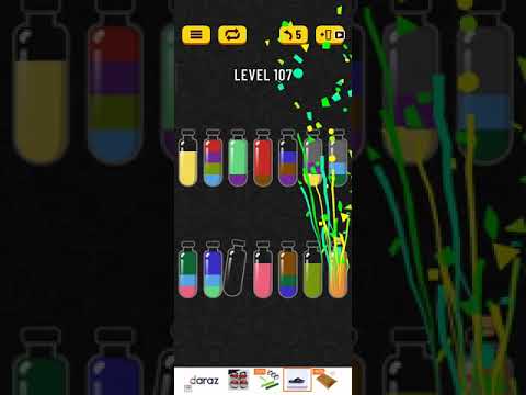 Soda sort puzzle Level 107 complet Very hard level By@OFFICIAL CHANEL