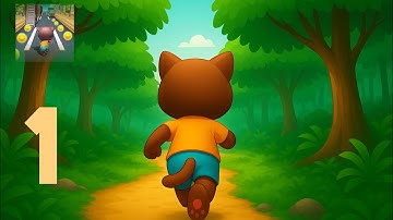 Cat Runner: Decorate Home - Gameplay Walkthrough Part 1 - Subway Cat Runner Game (iOS, Android)