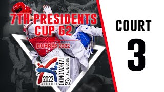 7th WT President's Cup Europe - Durres Albania - 2022 - Seniors - Court 3