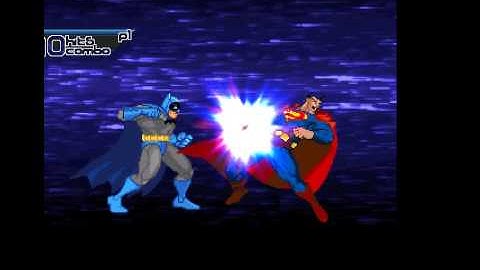Batman vs Superman in my custom mugen game hear the score!