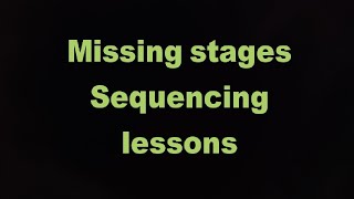 Missing stages or planning sequence of the lesson! module 2 / 3!