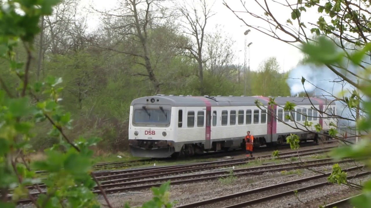 Rangering DSB Museumstog Randers 9 maj 2013