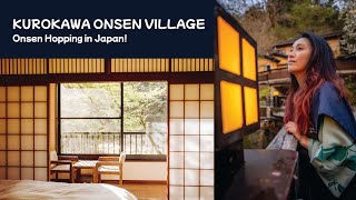 Japan Onsen Hopping | Weekend Vlog of Kurokawa Onsen Village | 黒川温泉、湯めぐり、熊本