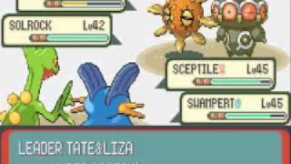 Pokemon Emerald: Tate and Liza Gym Battle