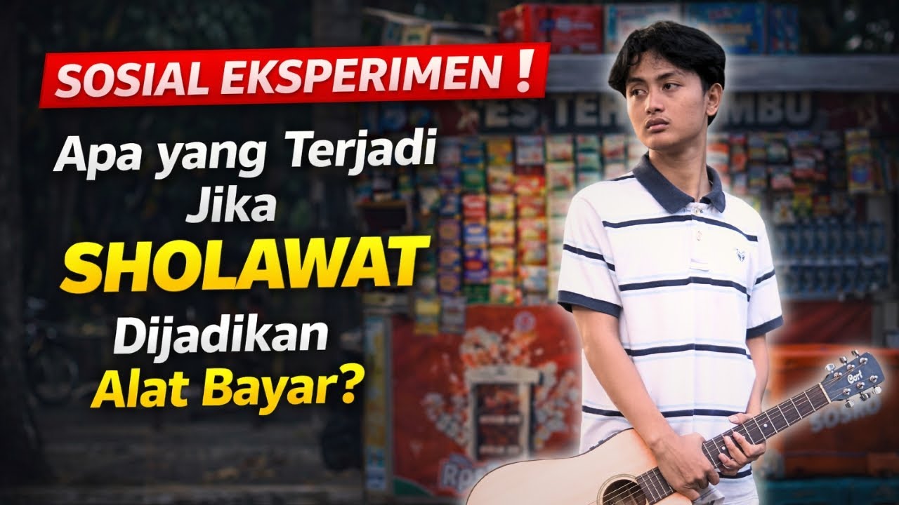 BUKAN UANG, TAPI SHOLAWAT YANG MENYENTUH‼️SOSIAL EKSPERIMEN