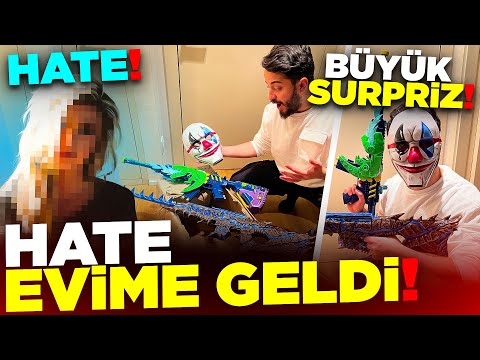 HATE EVİME GELDİ! GERÇEK KERTENKELE M4 GODZİLLA AWM VE SÜRÜMCÜ MASKESİ! BÜYÜK SÜPRİZ!