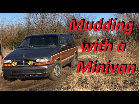 Mudding in my Minivan!    Mighty-Van Update