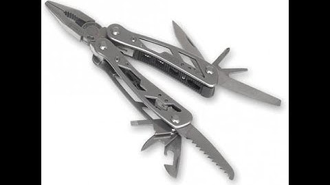 Review Stanley 12 in 1 multi tool #84 519k stainless $12 knife