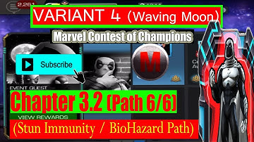 Variant 4 Ch 3.2 Path 6/6 (Stun Immunity/BioHazard Path) - Marvel Contest of Champions
