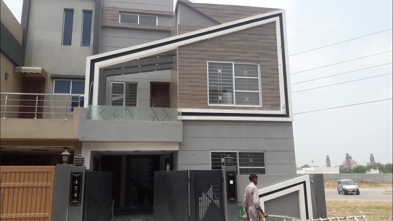 5 Marla Stylish Front Elevation House For Sale In Bahria 