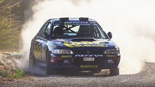 30Th Anniversary Of The Subaru Impreza Gc8 '555' Gr. A Rally Car: Tribute At 2023 Rallylegend!