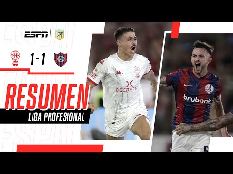 ¡EL GLOBO Y EL CICLÓN IGUALARON EN UN CLÁSICO CON FINAL CALIENTE! | Huracán 1-1 S. Lorenzo | RESUMEN