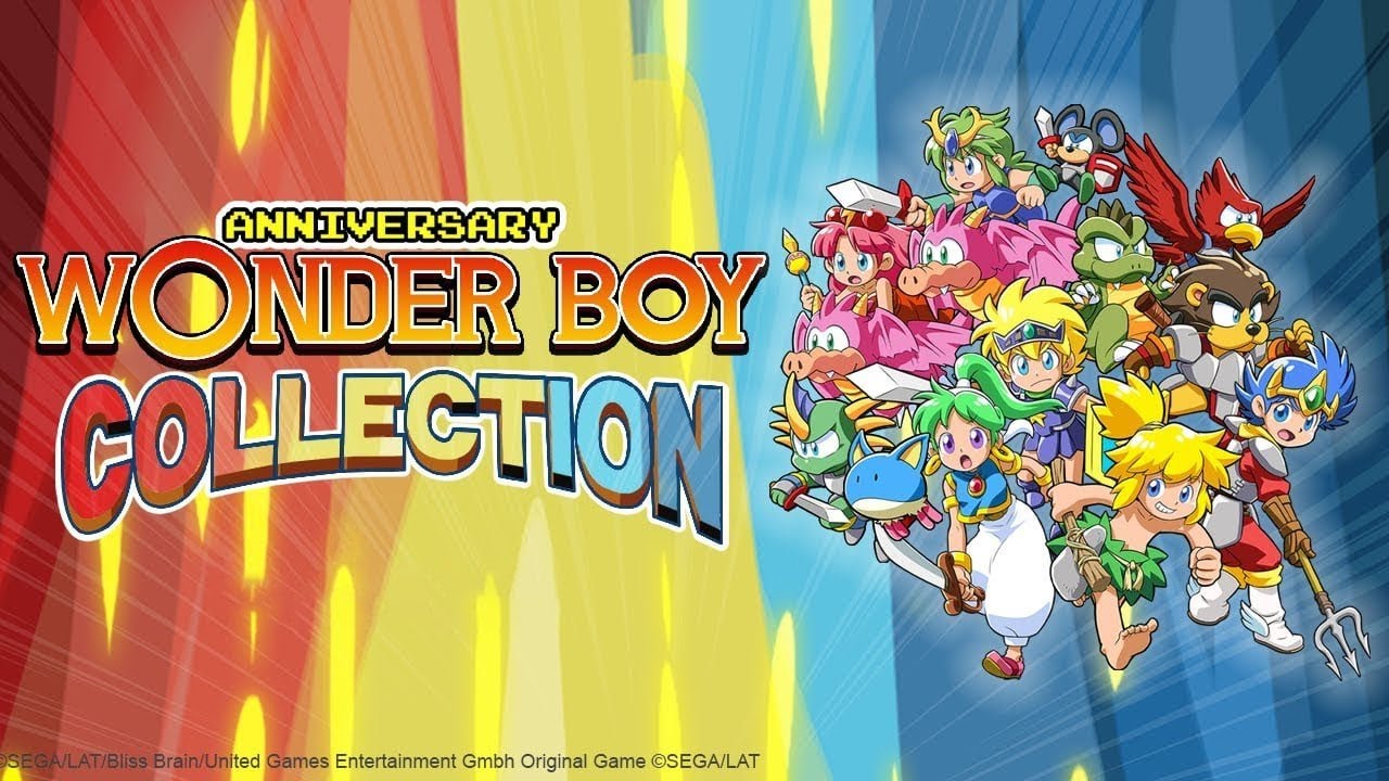 Wonder Boy Anniversary Collection (PS4) - huge compilation - quick play -  versions/sequels/variants